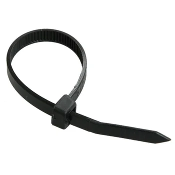 Хомут кабельный 4.8х300 нейл. черн. (уп.100шт) IEK UHH32-D048-300-100